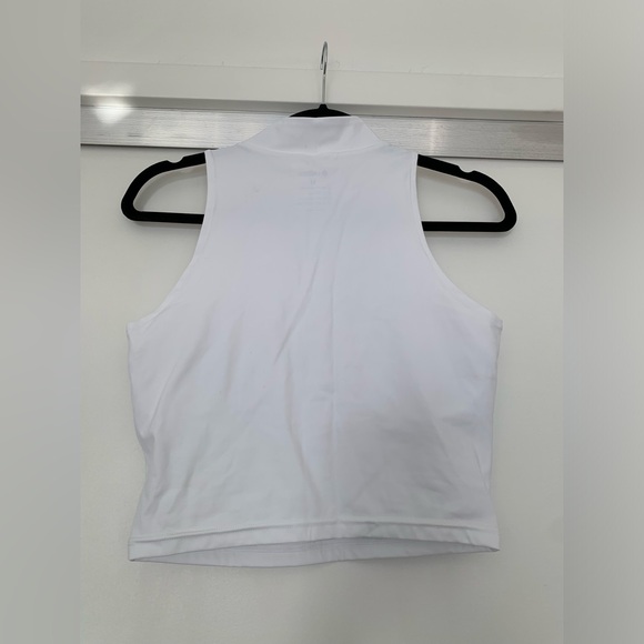 LASLULU Womens Half Zipper Workout Top Racerback - Picture 2 of 5